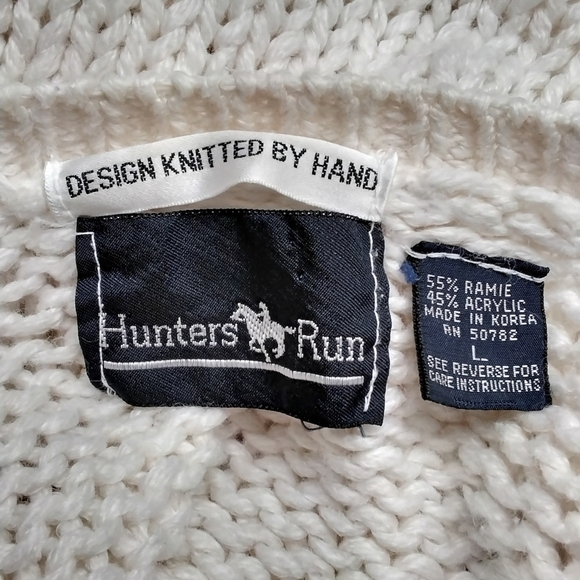 Hunters Run Women's Knitted Button Down Cardigan Size L - Picture 4 of 8